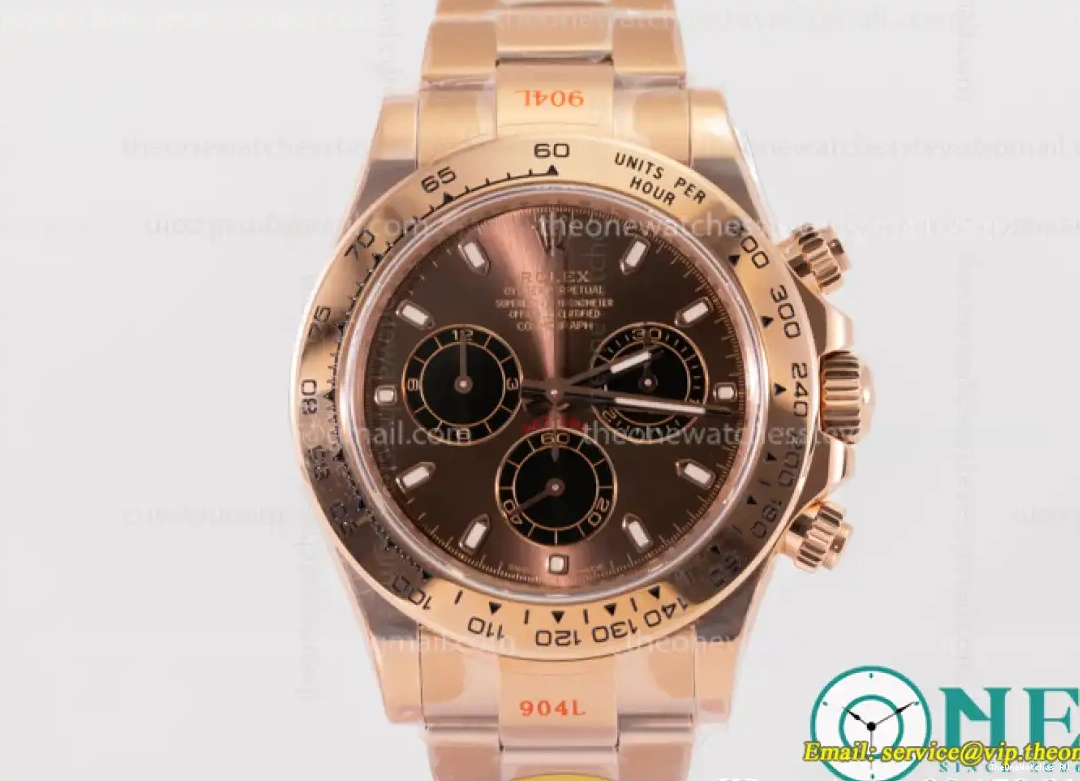 RG V4 Brown RG Rolex A4130 - 904L 116505LN Noob Daytona 0528